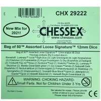 D6 Loose Signature Dice 12 mm CHX29222 - 1 pc