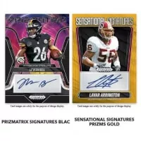 2025 Panini Prizm Black NFL Football Hobby Box - American Football Cards