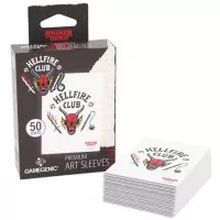 Premium Art Card Covers - Stranger Things Hellfire Club - 50 pcs