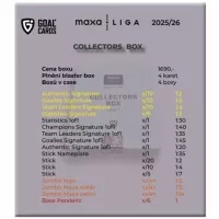 Hockey Cards 2025-2026 Maxa League Collectors box