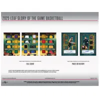 2025 Leaf Glory of the Game Basketball Hobby Box