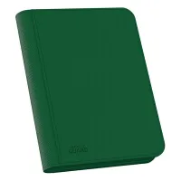 Ultimate Guard 4-Pocket ZipFolio XenoSkin Green Card Album