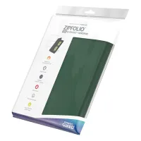 Ultimate Guard 4-Pocket ZipFolio XenoSkin Green Card Album