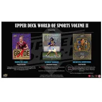 2026 Upper Deck World of Sports Volume 2 Hobby box