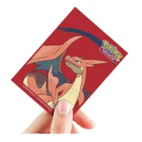 Pokémon Mega Charizard Y card sleeves - 65 pcs