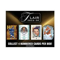 2025 2026 Upper Deck Flair Hockey Hobby Box cards