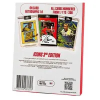 Football cards 2025 Club Legacyz Icons Soccer 3rd Edition Hobby pack