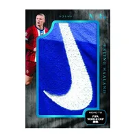 25 26 NOIR Road to World Cup Soccer card Haaland