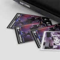 TCG Raw2Rare Standard Size Transparent Card Sleeves