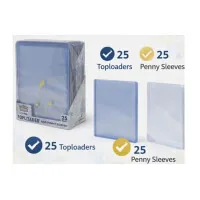 Pikachu Toploader and Penny Sleeves Combo