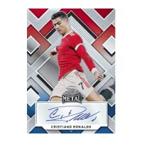 Cards 22 Leaf Metal Soccer Pre Production Proof Ronaldo
