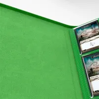 Gamegenic Zip-Up 4-Pocket Card Album - Green