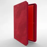 Gamegenic Zip-Up 4-Pocket Red Card Album