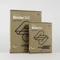 Raw2Rare 9-Pocket FlexBinder 360 Black Sports Card Album