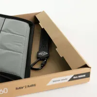 Card Album Raw2Rare 12-Pocket ZipBinder 480 Black