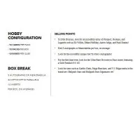 Cards MLB 2026 Panini Donruss Baseball Hobby Box Contents