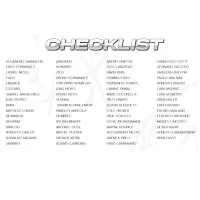 Soccer Cards 2026 Wild Card Super Chrome Soccer Road to Glory Checklist