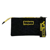 Pokémon Pencil Case with Three Pockets - Pikachu #0025