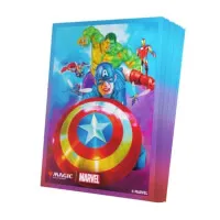 Gamegenic MTG Marvel Captain America Card Sleeves, 105-Pack