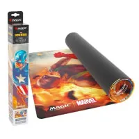 Prime Playmat Magic Marvel Super Heroes Captain America, Super-Soldier Gaming Mat