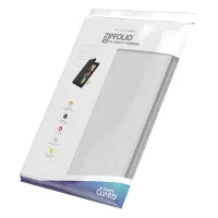 Ultimate Guard Zipfolio 360 18-Pocket Xenoskin Card Album - White