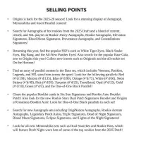 2025 2026 Panini Origins Basketball Contents