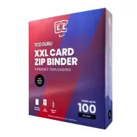 TCG Guru XXL Card Zip Binder (Xenon Black) for Large Cards