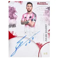 2026 Topps MLS Major League Soccer Chrome Messi Soccer Card