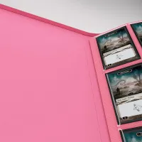 Gamegenic Zip-Up 24-Pocket Pink Card Album