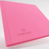 Gamegenic Zip-Up 24-Pocket Pink Card Album