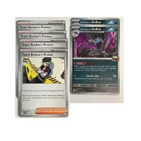 Cards from the Pokémon Team Rocket Mewtwo ex League Battle Deck