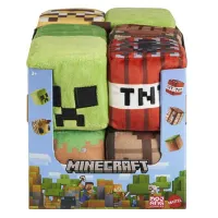 Minecraft Cube Plush Toy - 7.5 cm