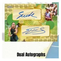 2026 Topps Chrome Tennis Cards