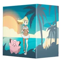 Lillie and Clefairy Pokémon Card Deck Box (100+ Cards)