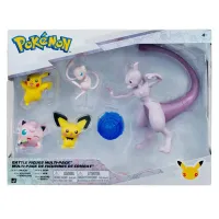 Pokémon Action Figures 5-Pack (Pikachu, Pichu, Mew, Jigglypuff, and Mewtwo)