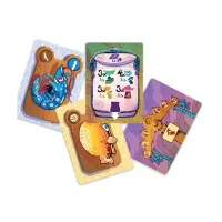 "Cukidži Fish Market," a family card battle game for 2 players
