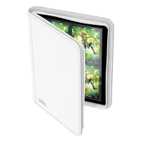 Ultimate Guard 4-Pocket ZipFolio XenoSkin White Card Binder